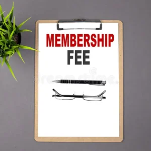 Members Inscriptions fees